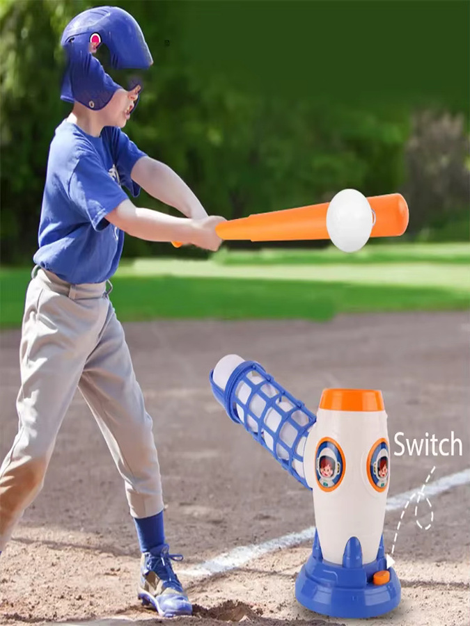 CONUSEA Baseball-Wurfmaschine, elektrisches Kombinationsset, Outdoor-Sportspielzeug - Bild 4