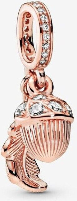 Charm-Anhänger Allbestart, 925 Silber, Roségold, Zirkonia, Damen - Bild 1