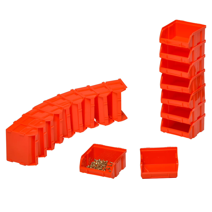 Mehrzweck-Teileorganizer mit 30 Schubladen für Schrauben und Kleinteile, Wandmontage, Farbe: Grün, B/T/H: 37,5 x 63,0 x 18,0 cm - Bild 5