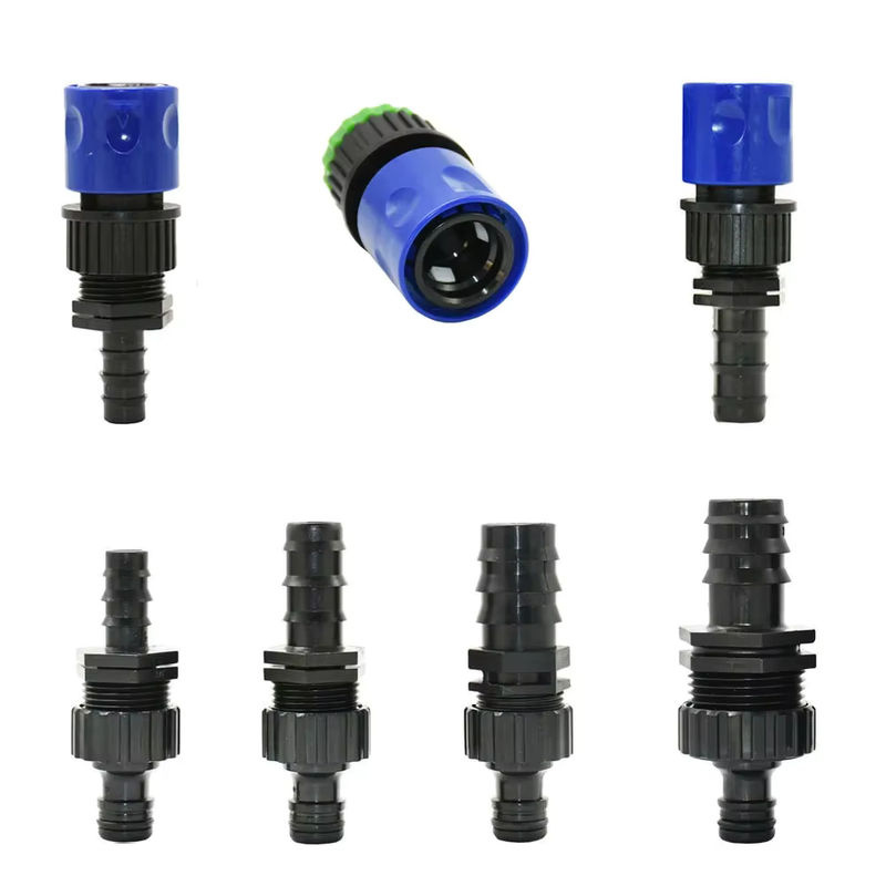 WYZXM PE-Rohrverbindung mit Widerhaken für Gartenbewässerungsschläuche, Hose Tail Kupplung für Anschlüsse 4/7, 8/11, 16/20, 25 mm sowie 1/4 Zoll, 3/8 Zoll, 1/2 Zoll, 3/4 Zoll und 1 Zoll - Bild 4