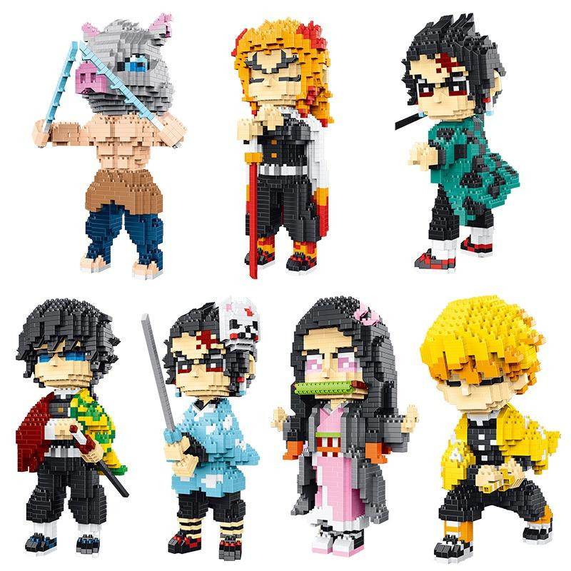 UmberVale Demon Slayer Giyuu Diamant-Bausteine Spielzeugset - Bild 4