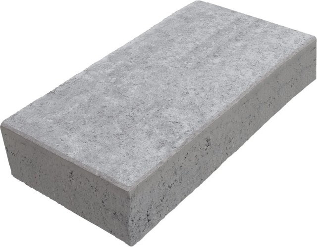 Diephaus Blockstufe Grau B/T/H: 80 x 36 x 16 cm - Bild 1