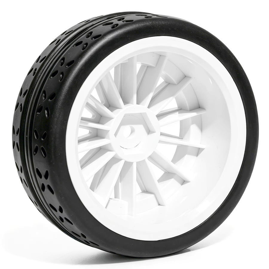 MJXRC Rallye-Rennreifen und Hartplastikräder, 4-teiliges Set, 70mm, 12mm Sechskant - Bild 3