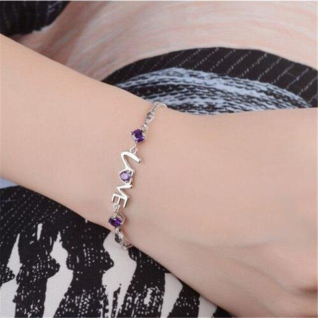 Armband 925 Silber, Zirkonia, Damen - Bild 1
