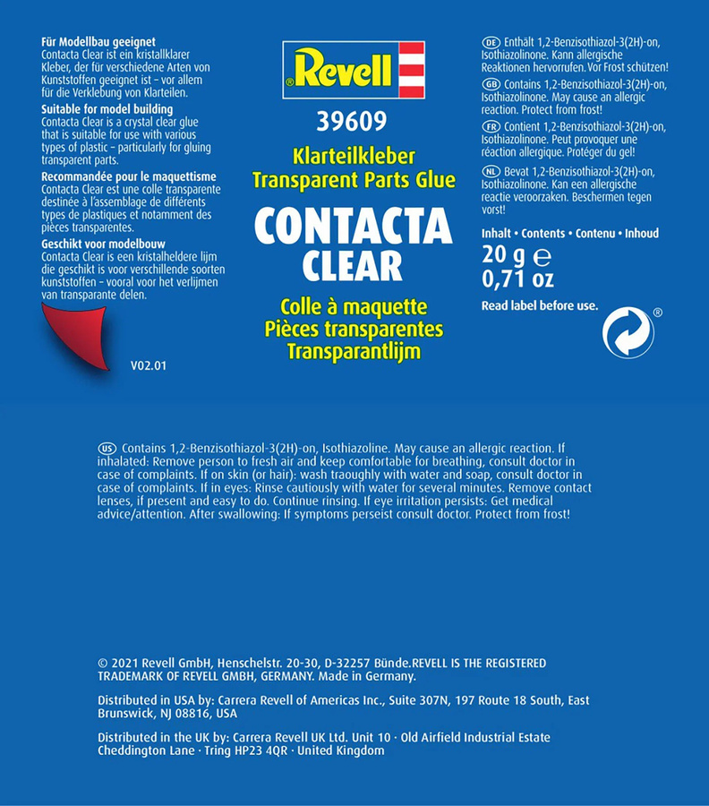 Revell Contacta Clear Kleber für Klarsichtteile 20g - Bild 3