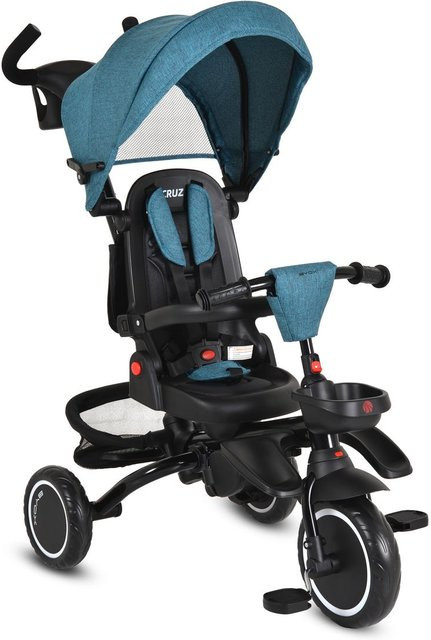 Byox Dreirad Cruz blau mit EVA-Reifen - Bild 1