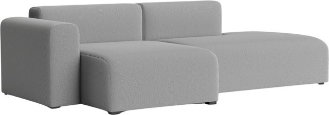 HAY Mags 2,5-Sitzer Sofa Kombination mit Low Armrest in Grau mit Massivholzrahmen - Bild 1