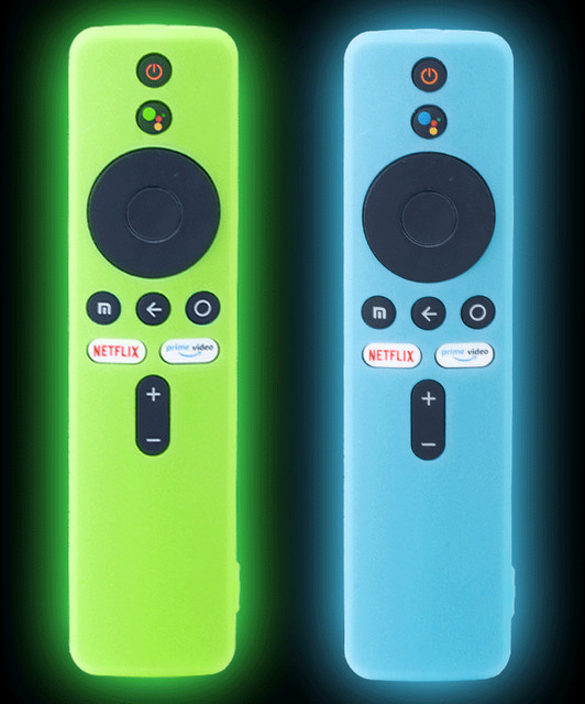 Silikon Schutzhülle für Xiaomi Mi TV Box S und Mi TV Stick Fernbedienung in Blau - Bild 1
