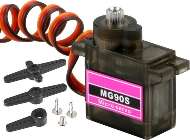 MG90S Mini Servo, 1-teiliges Set, Metallgetriebe, Digital - Bild 1
