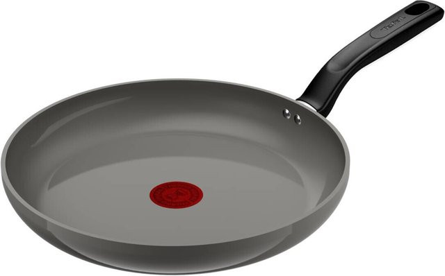 Tefal Bratpfanne aus Aluminium mit Keramikbeschichtung in Grau und Schwarz, Durchmesser: 28 cm - Bild 1