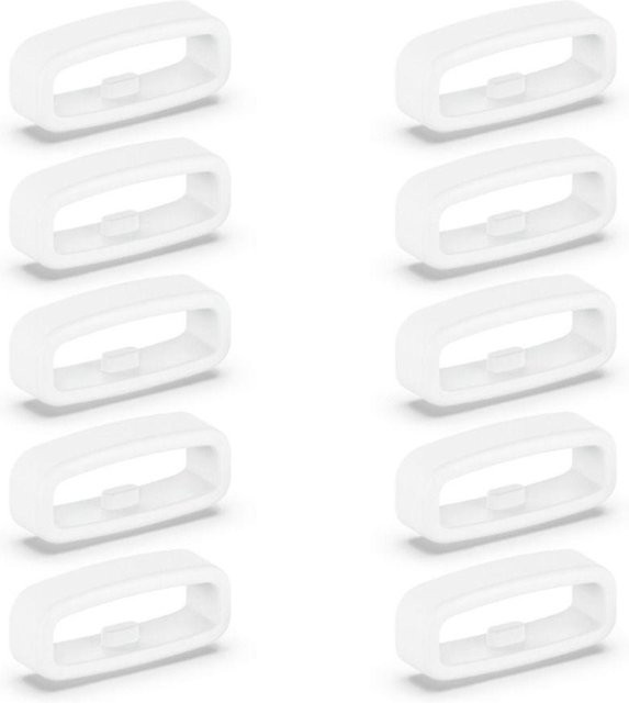 Yayun Uhrenarmband Halter Silikon, 20mm, Weiß, Unisex - Bild 1