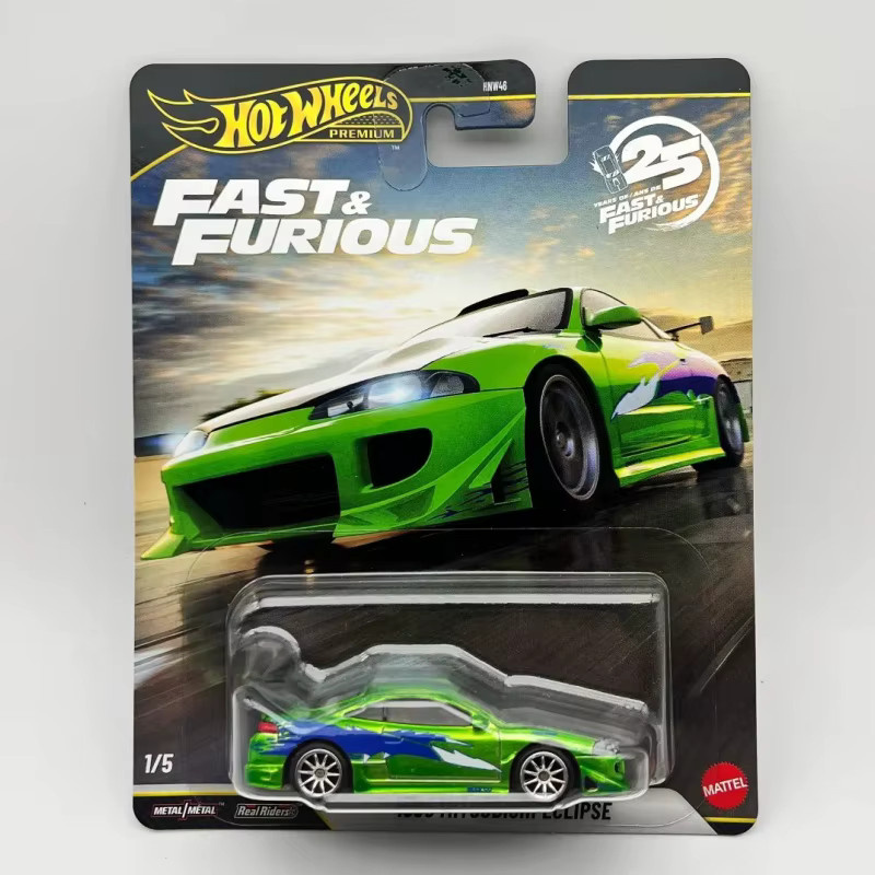 Hot Wheels Fast & Furious Mitsubishi Eclipse, Modellauto, Druckguss - Bild 2