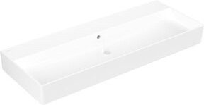 Villeroy & Boch Waschtisch Memento 2.0 in Stone White mit Überlauf, B/T: 120 x 47 cm - Bild 1