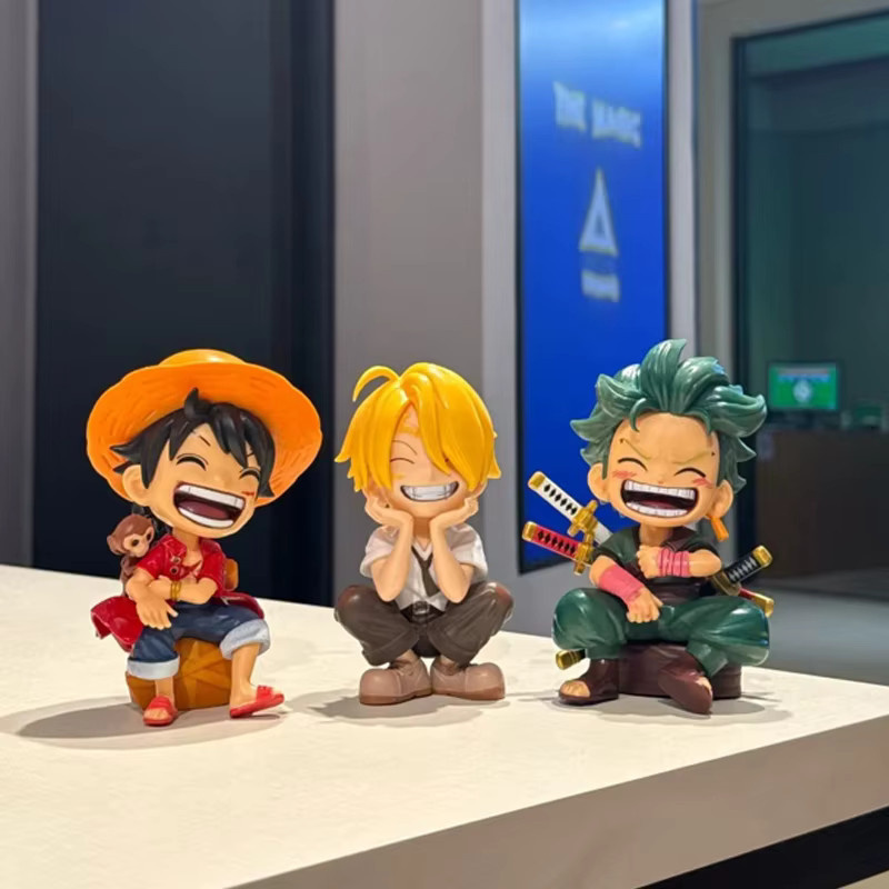 Bandai One Piece Actionfiguren, Luffy, Q-Version, Einzelfigur - Bild 3