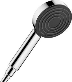 Hansgrohe Handbrause Pulsify S 105 mm in Chrom mit verschiedenen Strahlarten und Anti-Kalk-Funktion - Bild 1
