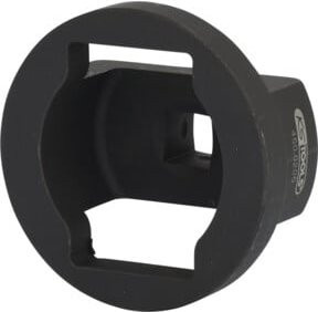 KS Tools Achsmuttern-Schlüssel für BPW, 3/4 Zoll, schwarz, 80 mm - Bild 1