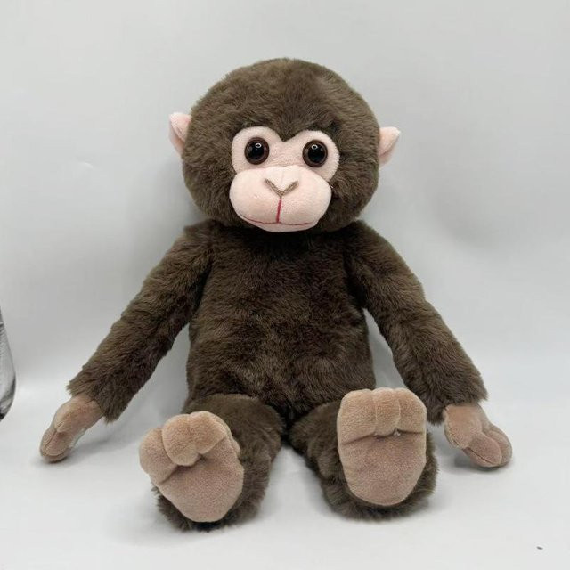 Yiran toy 1 Gorilla Plüschspielzeug, Schimpansen Schlagaffe, Stoffpuppe, ab 14 Jahren - Bild 1