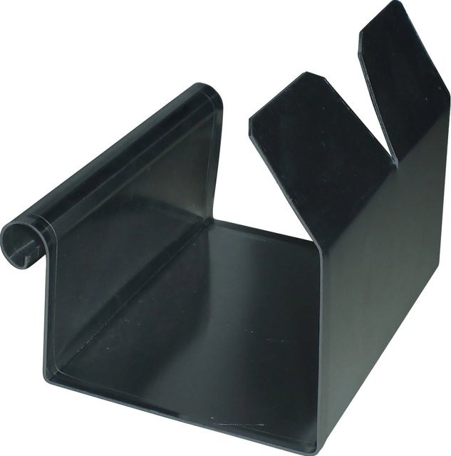 Sarei Dachrinnenverbinder Kastenform aus Aluminium in Anthrazit Grau - Bild 2