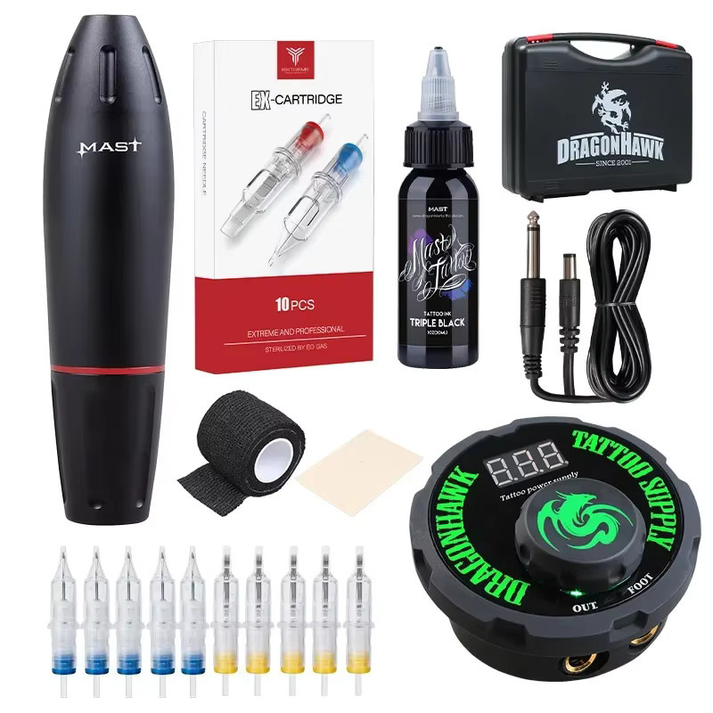 Mast K2 Tattoo Gun Set, Rotary Maschine - Bild 5