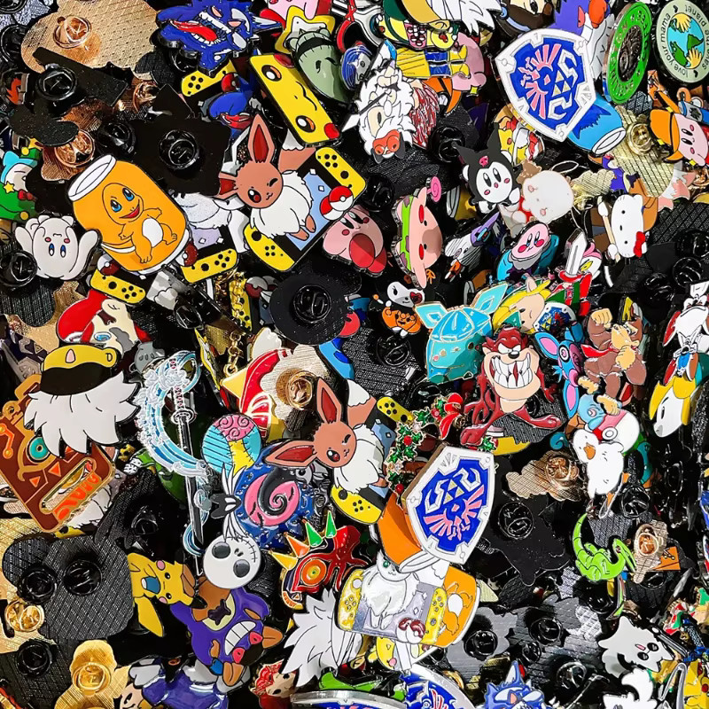 Disney Emaille-Abzeichen, Metall-Pins, Bunt, Kinder - Bild 3