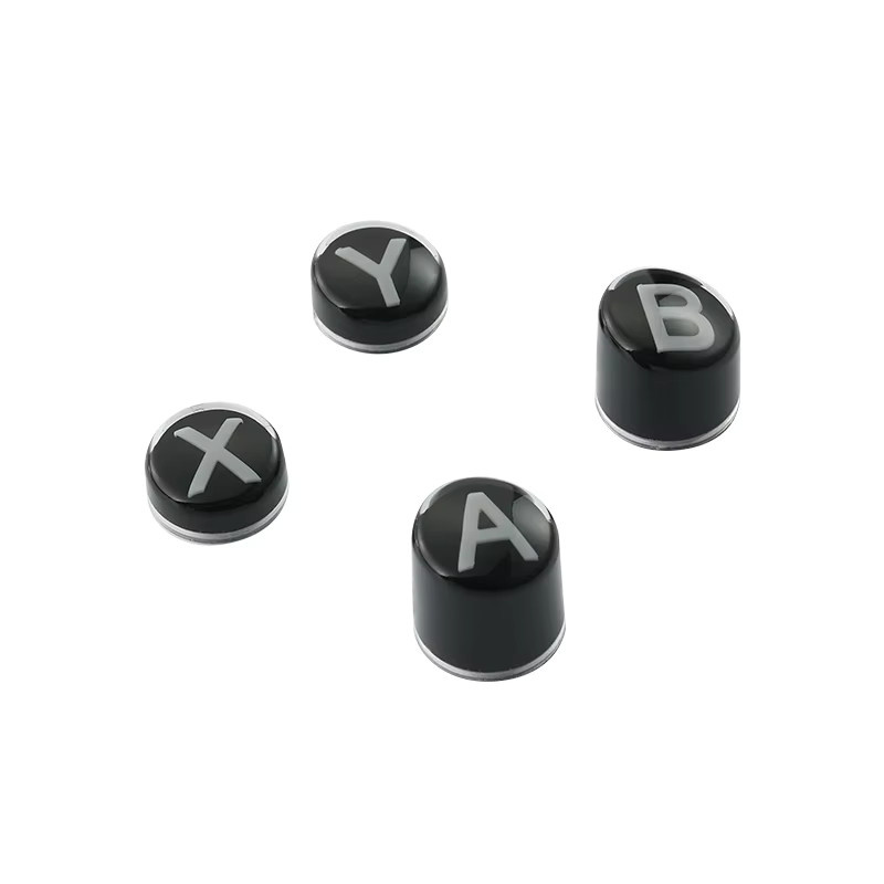 GuliKit KK3 Controller-Zubehörpaket in Schwarz mit 6 hinteren Paddles, 4 PC-Layout ABXY-Tasten und Tastenkappen-Abzieher für GuliKit KK3 Max und KK3 Pro - Bild 2