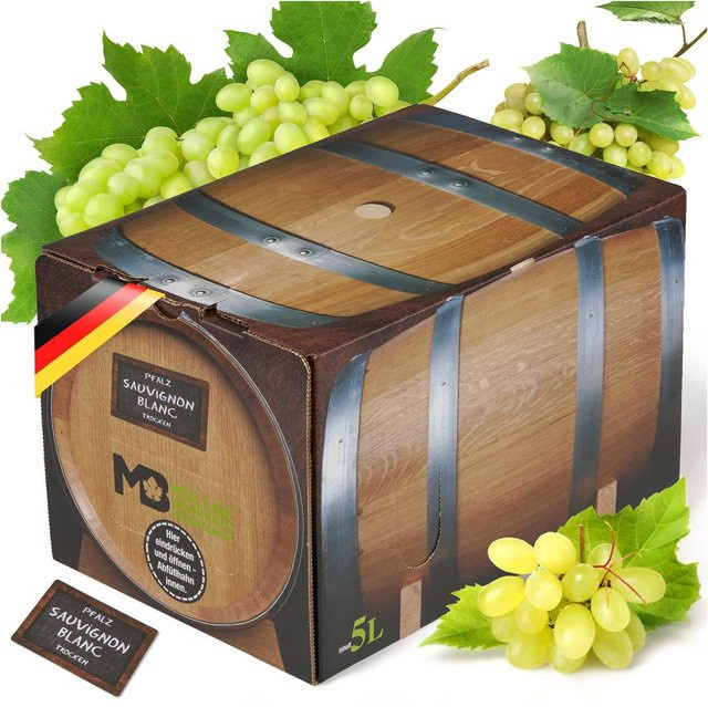 Weinhaus Müller Bornheim, Sauvignon Blanc, Weißwein, trocken, 5 l - Bild 1