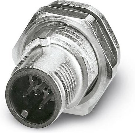 Phoenix Contact 1552311 Sensor-Aktor-Einbausteckverbinder M12 Stecker, 5-polig, silber, 20 Stück - Bild 1