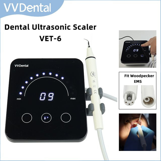 VVDental Ultraschall-Scaler-Maschine mit 5 Spitzen zur Zahnreinigung - Bild 1