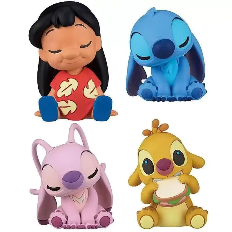 HEROCROSS Disney Lilo Stitch Angel Action-Figuren, 4-teiliges Set - Bild 2