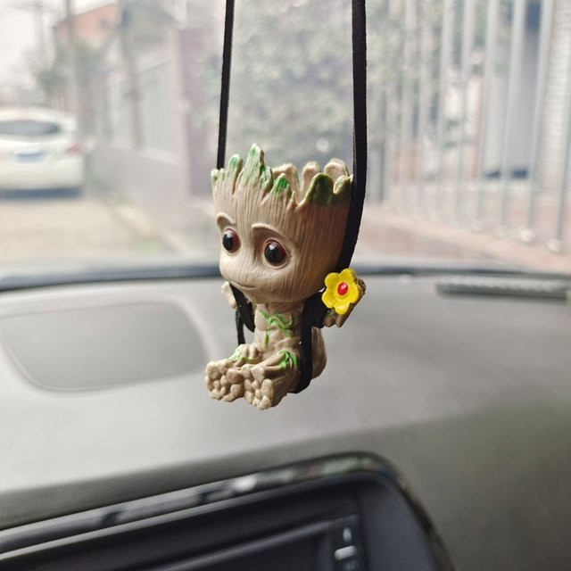Hot Toys Groot Actionfigur aus Guardians of the Galaxy als sitzende Mini-Figur für Kinder, Höhe: 5,5 cm - Bild 1