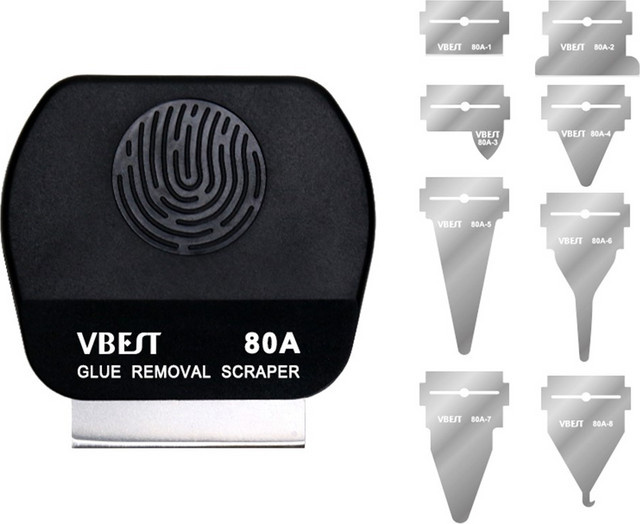 VBest VBST-80A Klebstoffentfernungswerkzeug 8in1 in Schwarz - Bild 1