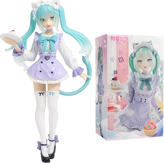 Bandai Hatsune Miku, Fantasy-Figur, Mädchen, Einzelfigur, Kunststoff - Bild 1