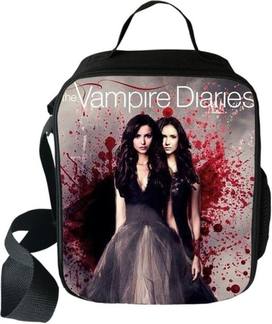 Thermoisolierte Umhängetasche Vampire Diaries mit 3D-Druck von Fancy Style Studio in Multicolour - Bild 1