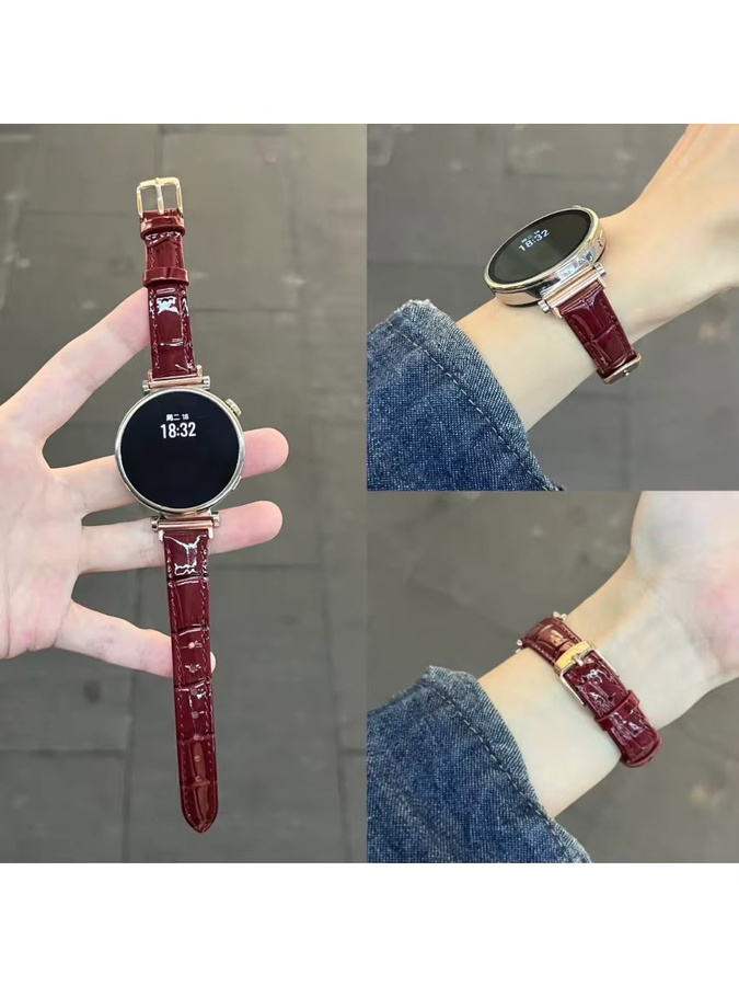 iwujiao Uhrenarmband Leder, Unisex - Bild 3
