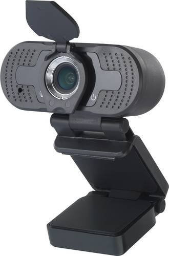 Renkforce RF-WC-150 Full HD Webcam in Schwarz mit USB-Anschluss - Bild 1