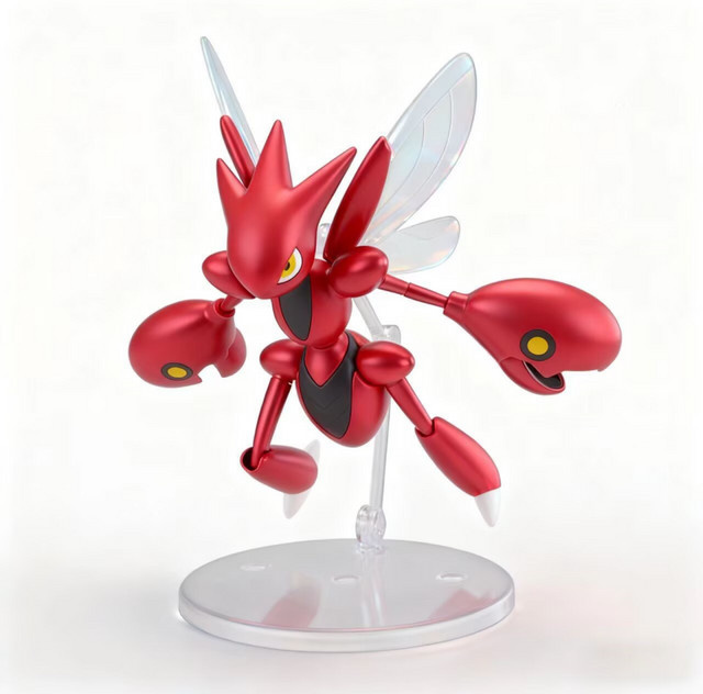 Potdemiel Pokemon Plamo Collection Select Series 55 Scizor, Bausatz-Actionfigur - Bild 1