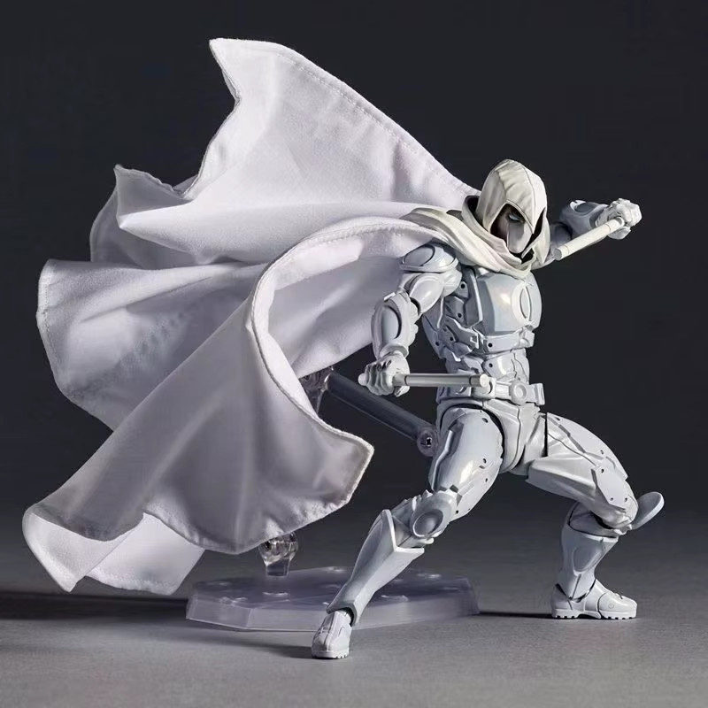 Moon Knight Figur von Bandai in Weiß aus PVC, Höhe: 16 cm - Bild 3