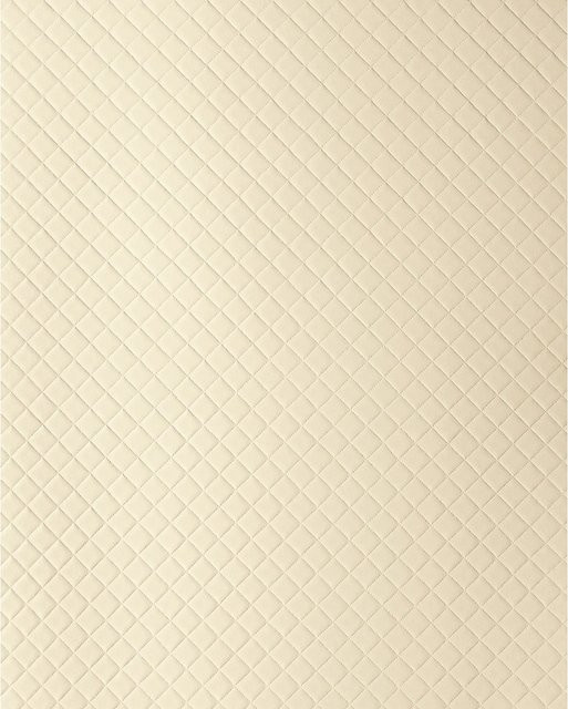 Wallface Wandpaneel ROMBO Leder Design Muster in Creme, B: 260,0 cm, H: 100,0 cm, Tiefe: 0,5 cm - Bild 1