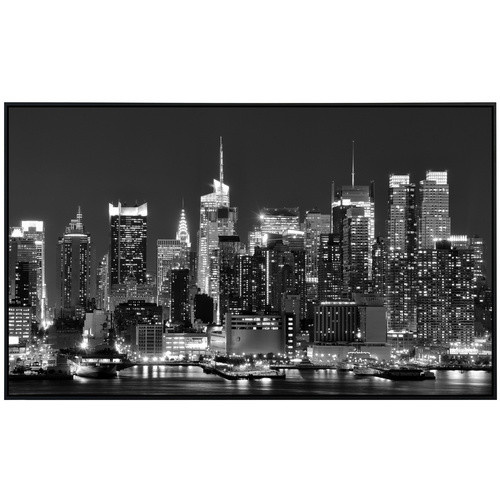 papermoon Infrarotheizung EcoHeat New York City Schwarz Weiss mit Matt-Effekt und App-Steuerung - Bild 2