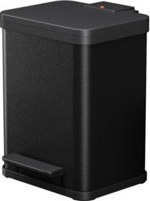 Hailo Öko duo Plus M Tretmülleimer mit Softclose, Schwarz, 18 l (2x 9 l) - Bild 1
