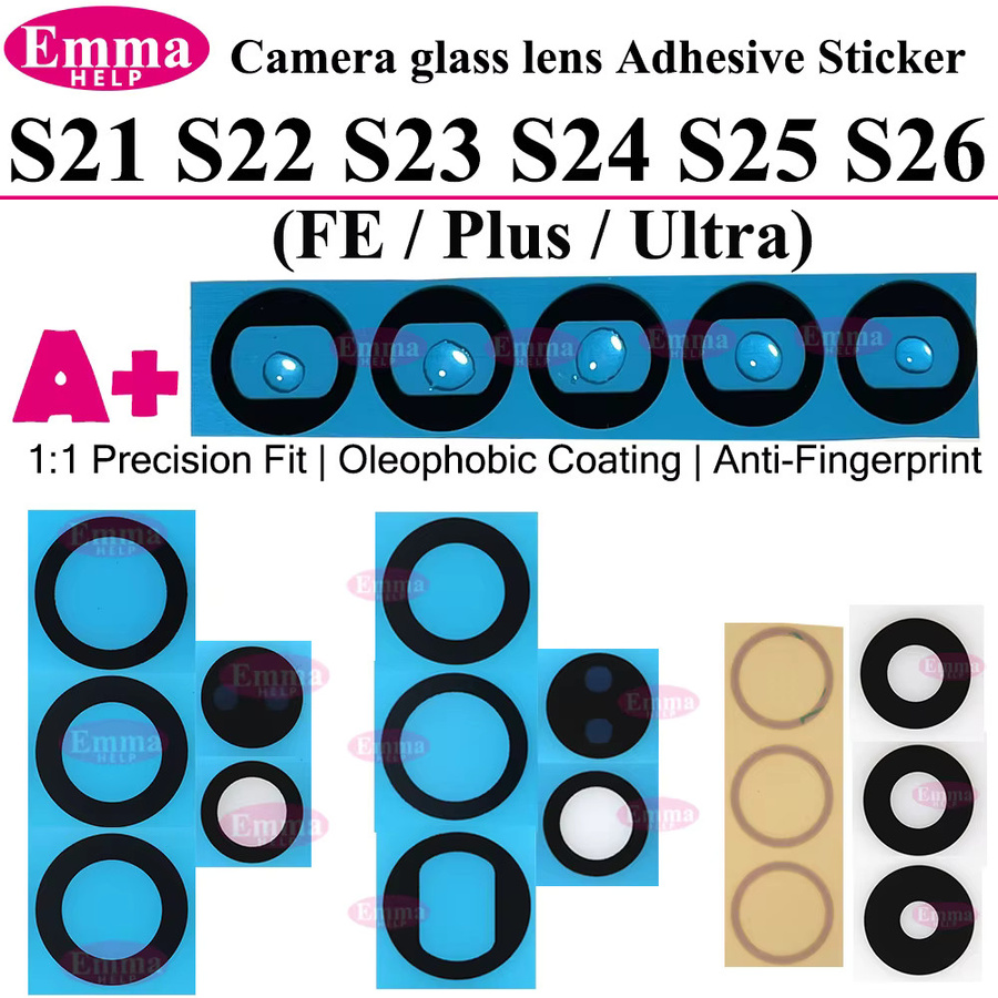 Samsung Ersatzglas für die Rückkamera des S24 Ultra, S25 oder S23 Plus inklusive Klebstoff und Werkzeug - Bild 2