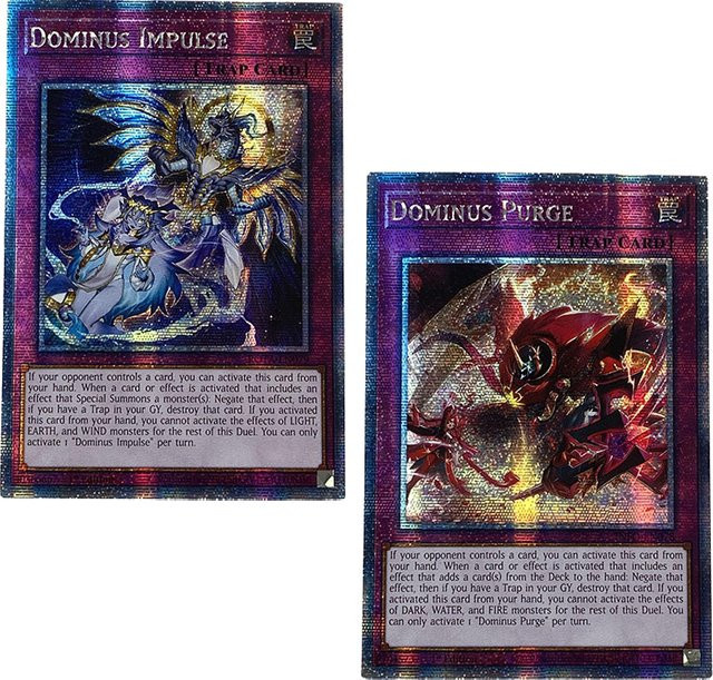 Yu-Gi-Oh! Dominus Impulse Dominus Purge DIY Proxy-Karten, Sammelkarten - Bild 1