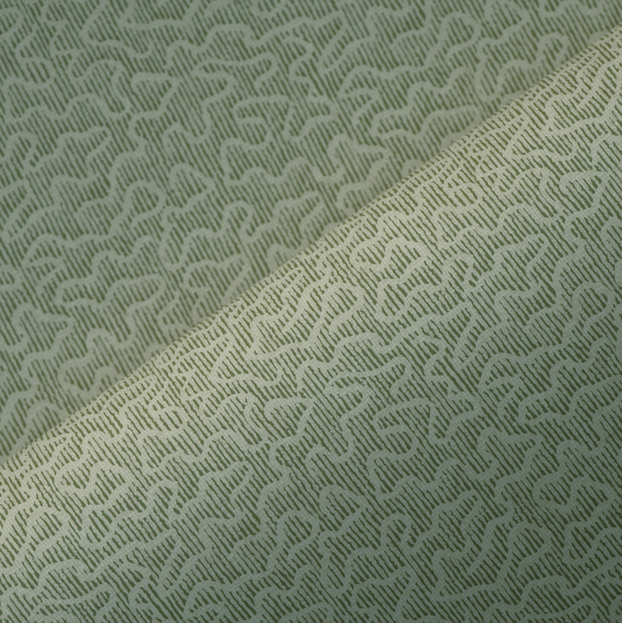Andrew Martin Tapete Moss Leaf aus Vlies in abstrakter Optik - Bild 2