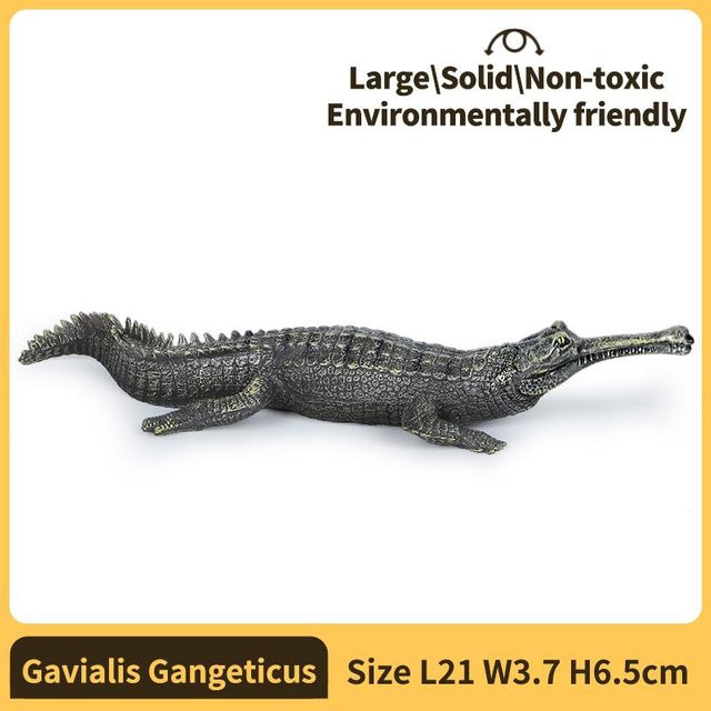Yiran toy 1 Alligator Krokodil Figur, Plastikfigur, ab 1,5 Jahren - Bild 1