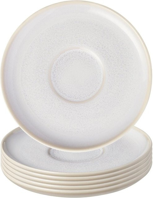 Villeroy & Boch Crafted Kaffeeuntertassen 6er Set Weiß Durchmesser: 14,9 cm - Bild 1
