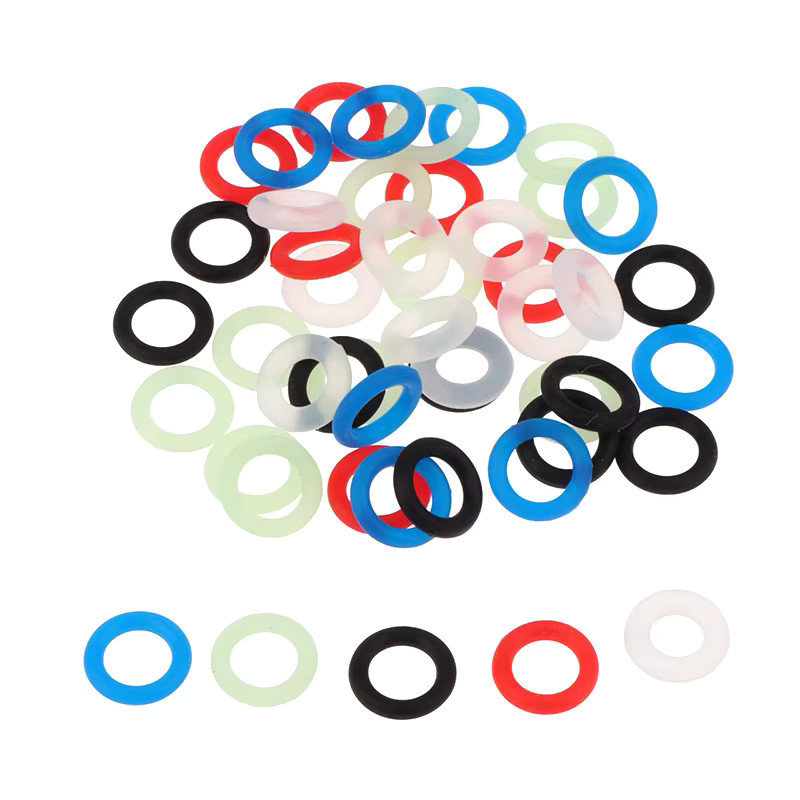 108 Stück Gummi O-Ring Schalter Dämpfer für mechanische Tastaturen in Multicolor zur Schockabsorption und Geräuschreduzierung - Bild 5