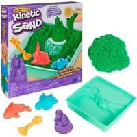 Spin Master Kinetic Sand Sandbox Set Unterwasserwelten in Grün mit Hai, Schildkröte, Schloss und Muschel - Bild 1