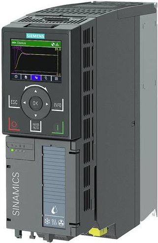 Siemens Frequenzumrichter 6SL3220-3YE12-0AF0 in Grau, 1.1kW, 380 V - 480 V - Bild 1