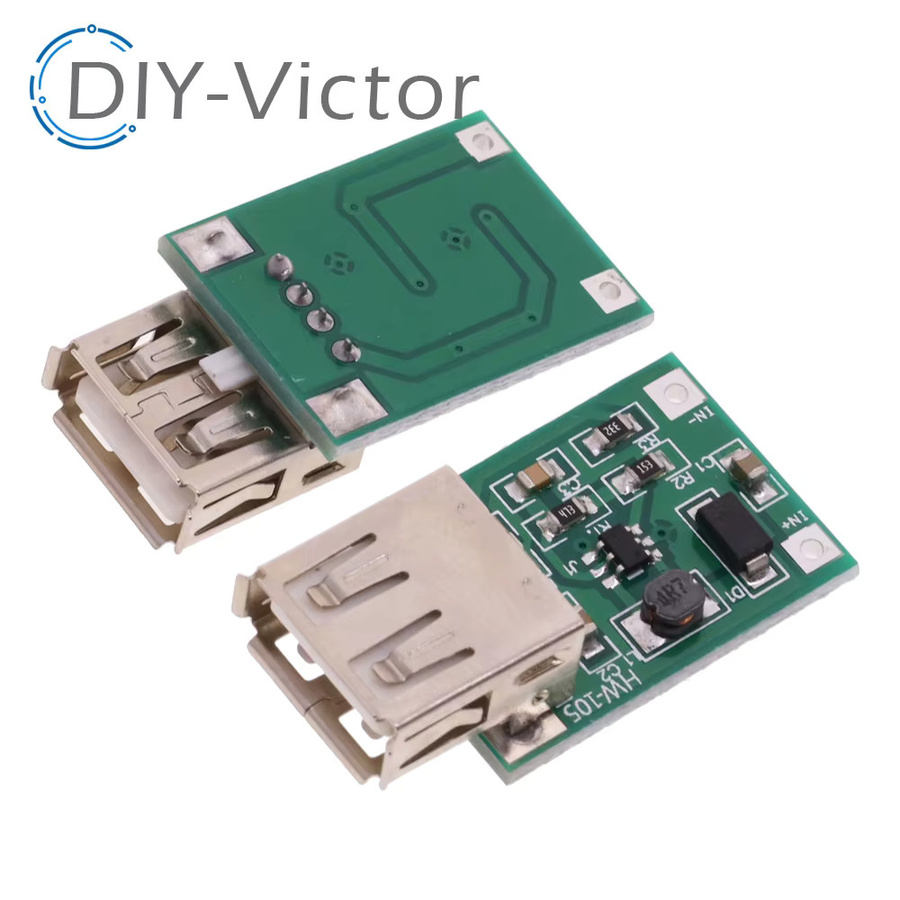 Roarkit DC-DC Step Up Boost Konverter 0,9 V-5V zu 5V 600mA mit USB-Ausgang Ladeplatine - Bild 3