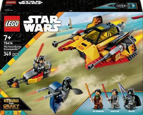 LEGO Star Wars The Force Burner Snowspeeder Konstruktionsspielzeug ab 7 Jahren - Bild 2